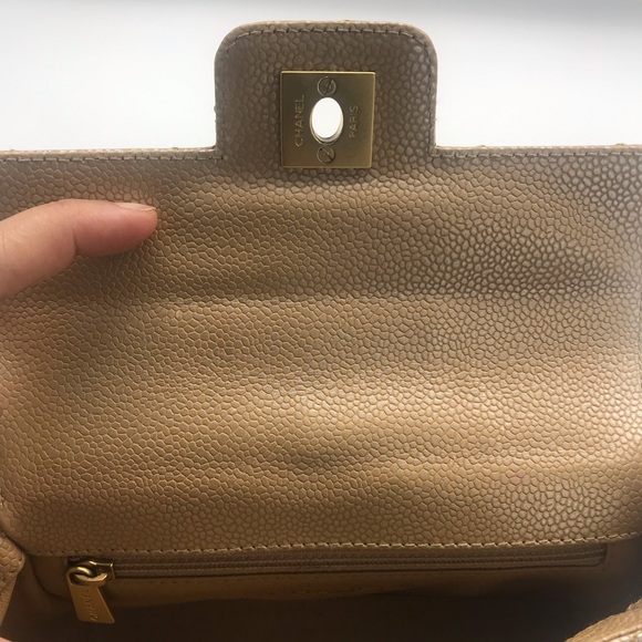 Chanel Mini Caviar Flap Bag - Picture 6 of 7